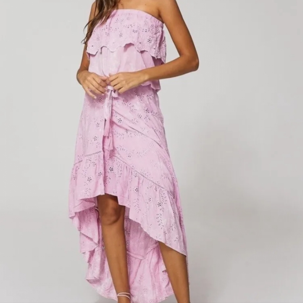 NWT Young Fabulous and Broke Elena eyelet skirt